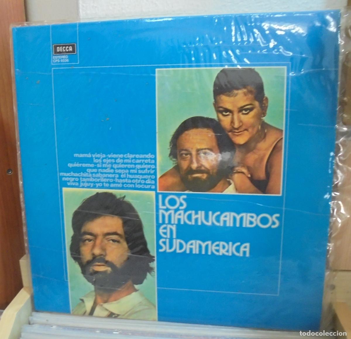 Discos de vinilo: Los Machucambos en Sudamerica. Decca 1974 -- LP