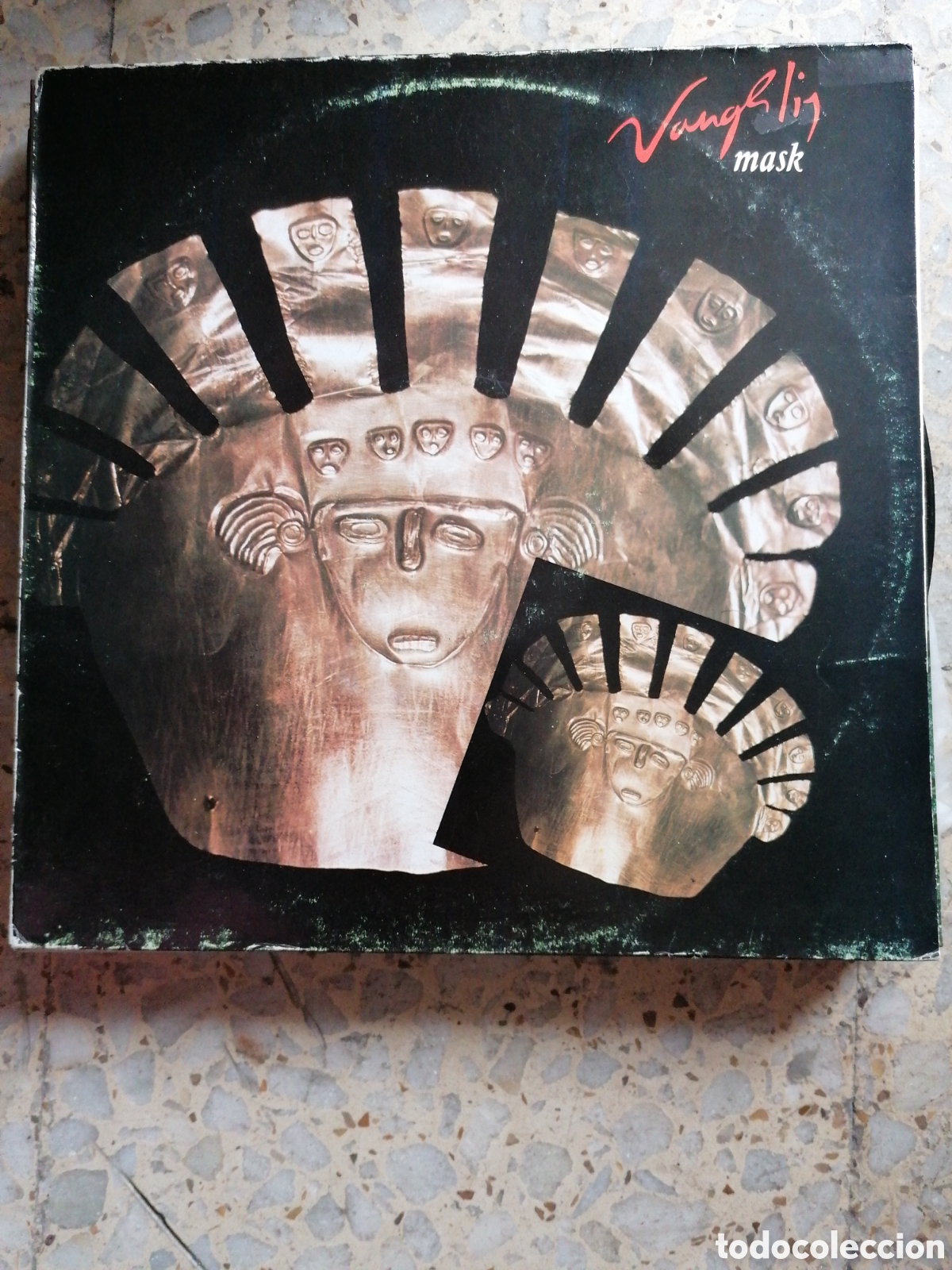 Discos de vinilo: LP VANGELIS MASK 1985 ESPA&Ntilde;A