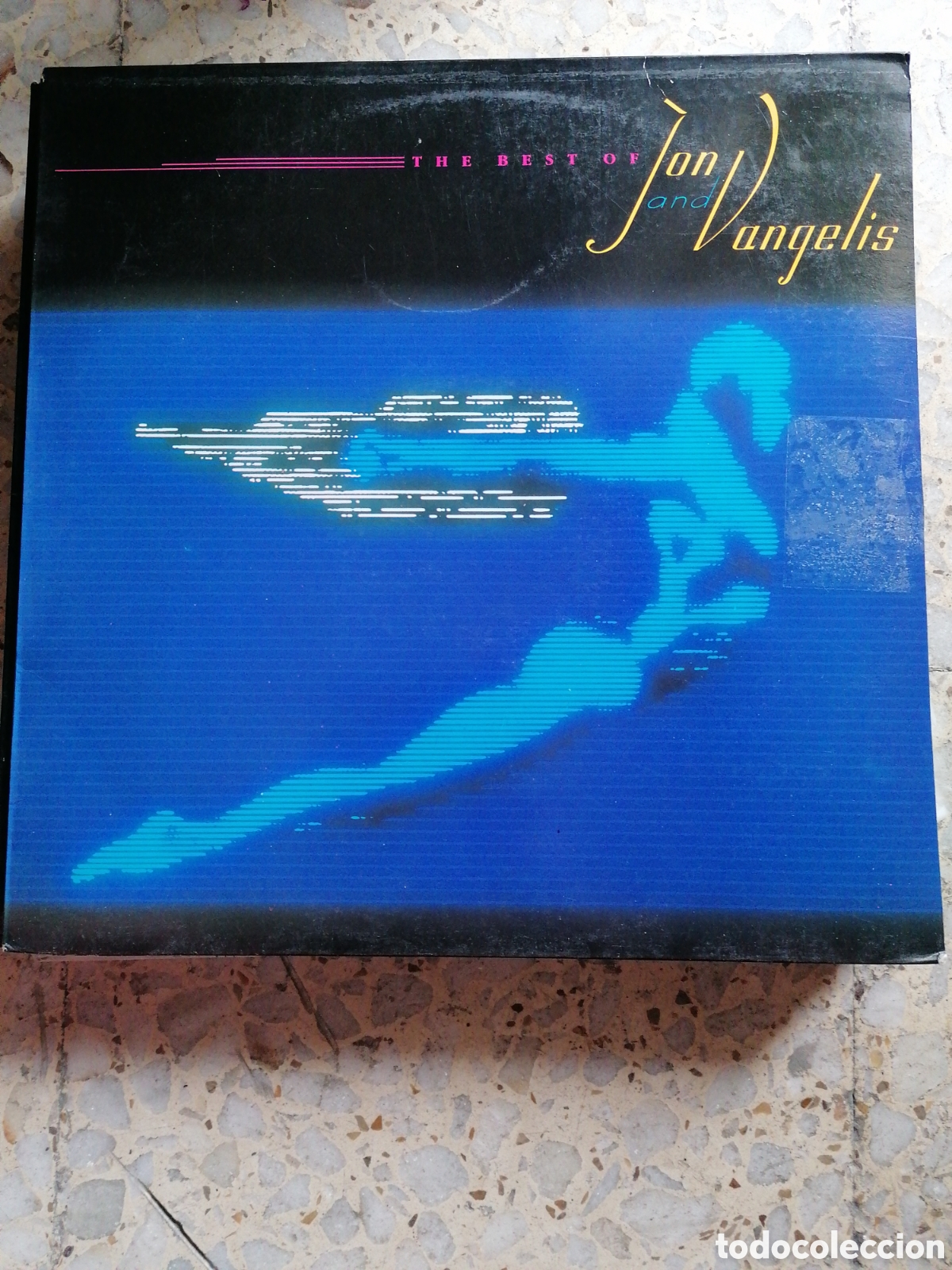 Discos de vinilo: LP THE BEST JON AND VANGELIS 1984 ESPA&Ntilde;A EX