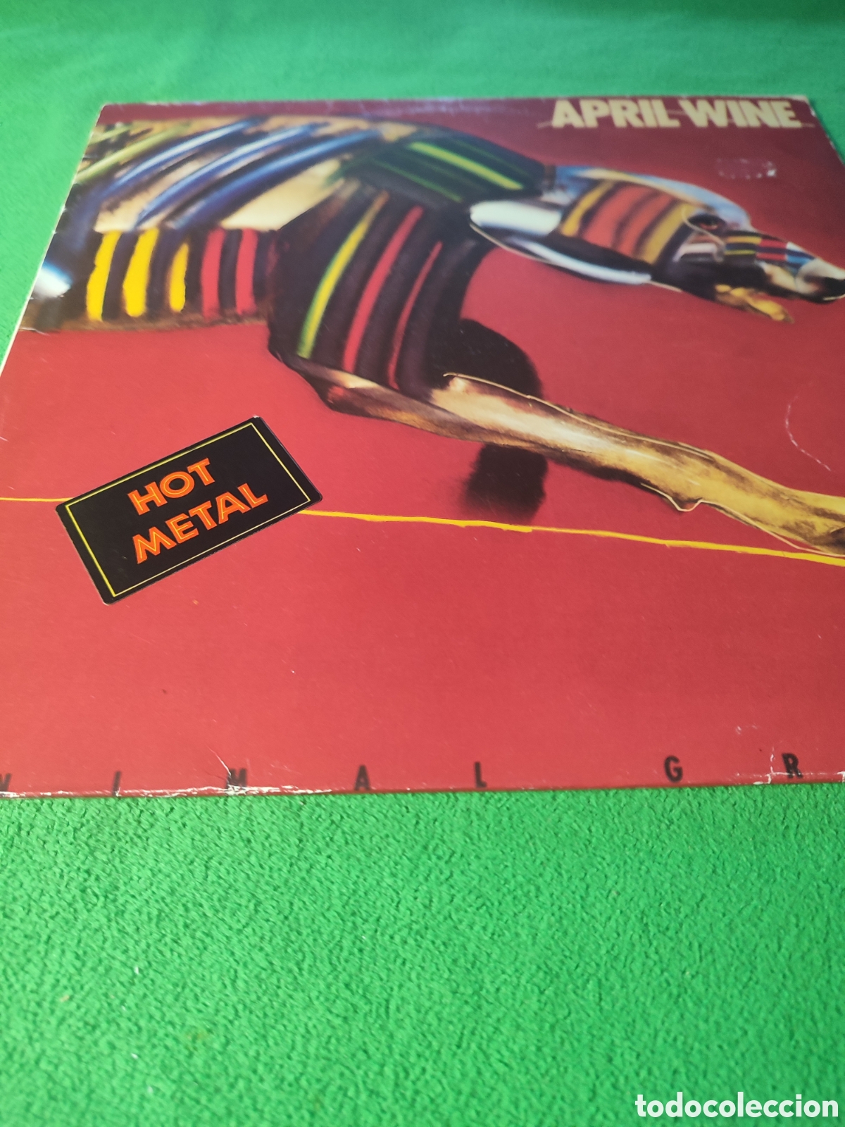 Discos de vinilo: April Wine - Animal grace edici&oacute;n 1984