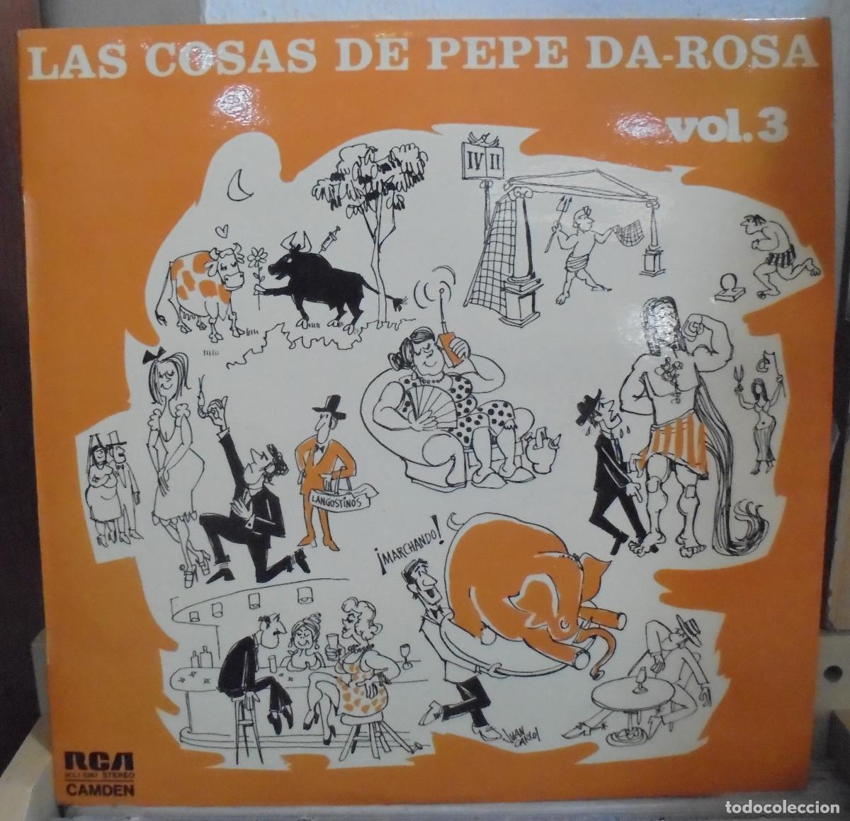 Discos de vinilo: Las cosas de Pepe da Rosa, vol. 3. RCA 1974 -- LP