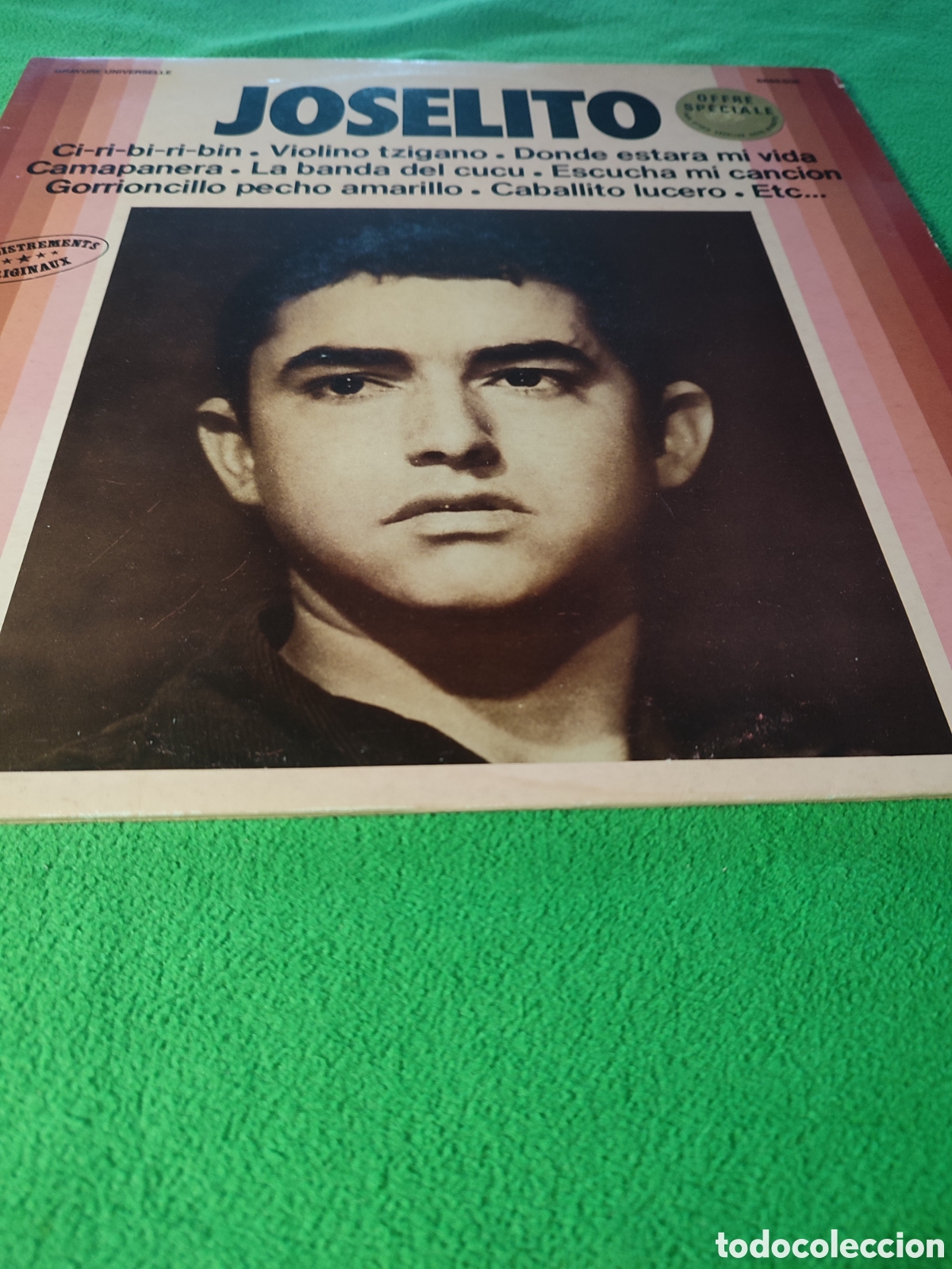 Discos de vinilo: Joselito - Joselito edici&oacute;n francesa 1962