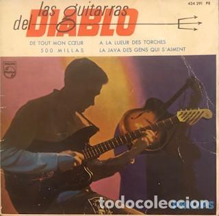 Discos de vinilo: Las Guitarras Del Diablo &ndash; De Tout Mon C&oelig;ur (Vinyl, Philips 424.291 PE)