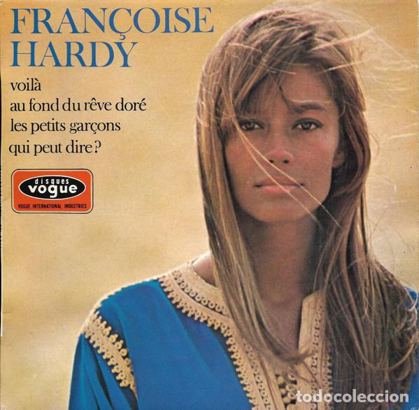 Discos de vinilo: Fran&ccedil;oise Hardy &ndash; Voil&agrave; (Vinyl, Disques Vogue EPL 8 566)