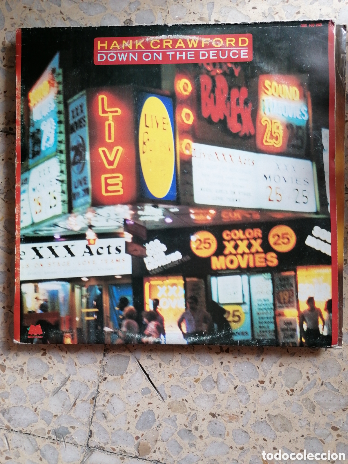 Discos de vinilo: LP HANK CRAWFORD DOWN ON THE DEUCE 1985 ESPA&Ntilde;A