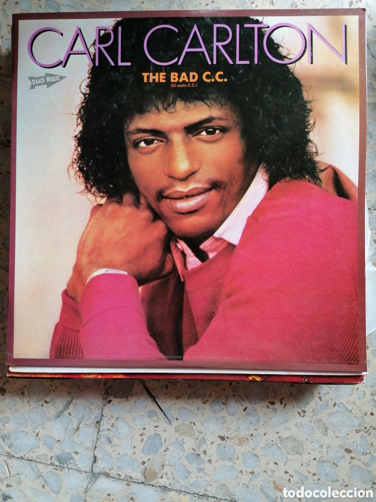 Discos de vinilo: LP CARL CARLTON THE BAD C.C 1982 ESPA&Ntilde;A EX