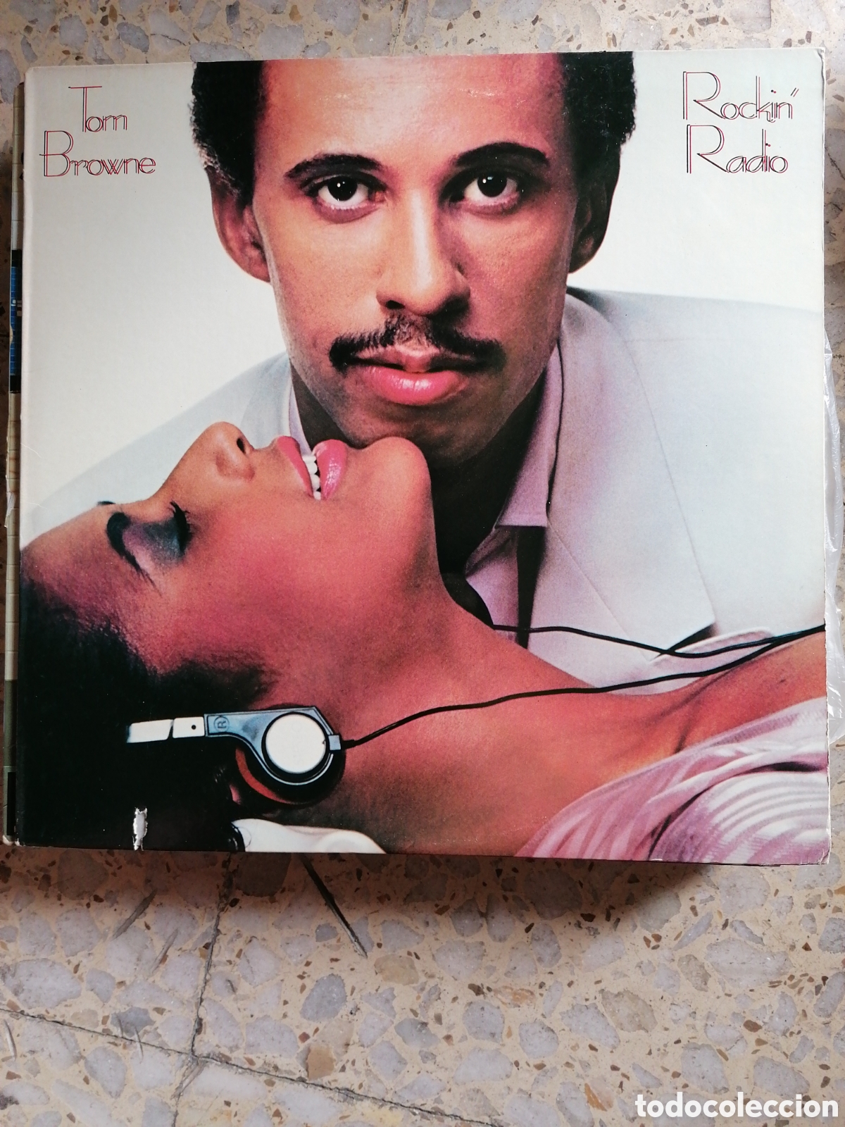 Discos de vinilo: LP TOM BROWNE ROCKIN RADIO 1983 USA EX
