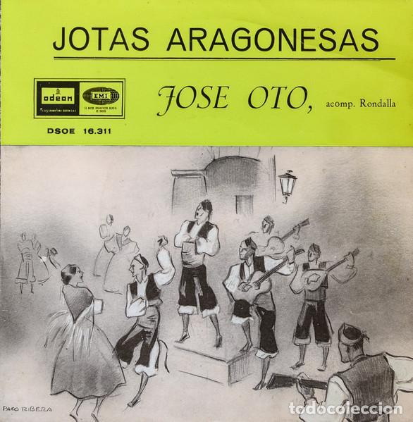 Discos de vinilo: Jose Oto &ndash; Jotas Aragonesas (Vinyl, Odeon DSOE 16.311)