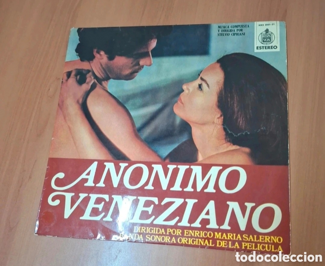 Discos de vinilo: Vinilo lp Anonimo Veneziano BSO Stelvio Cipriani Edicion original Hispavox 1971 HXS 001-21