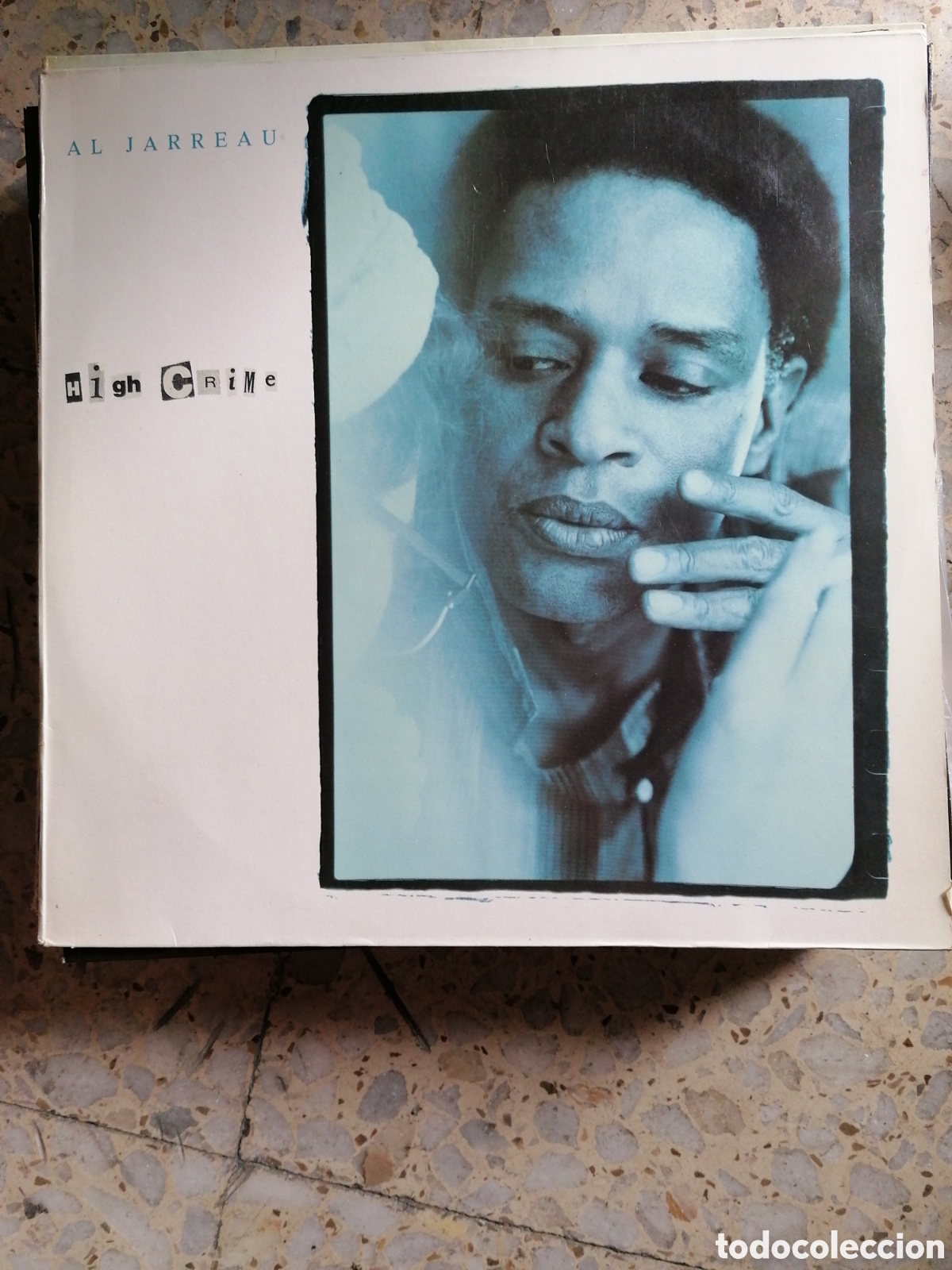 Discos de vinilo: LP AL JARREAU HIGH CRIME 1984 ESPA&Ntilde;A INSERT EX - Foto 1
