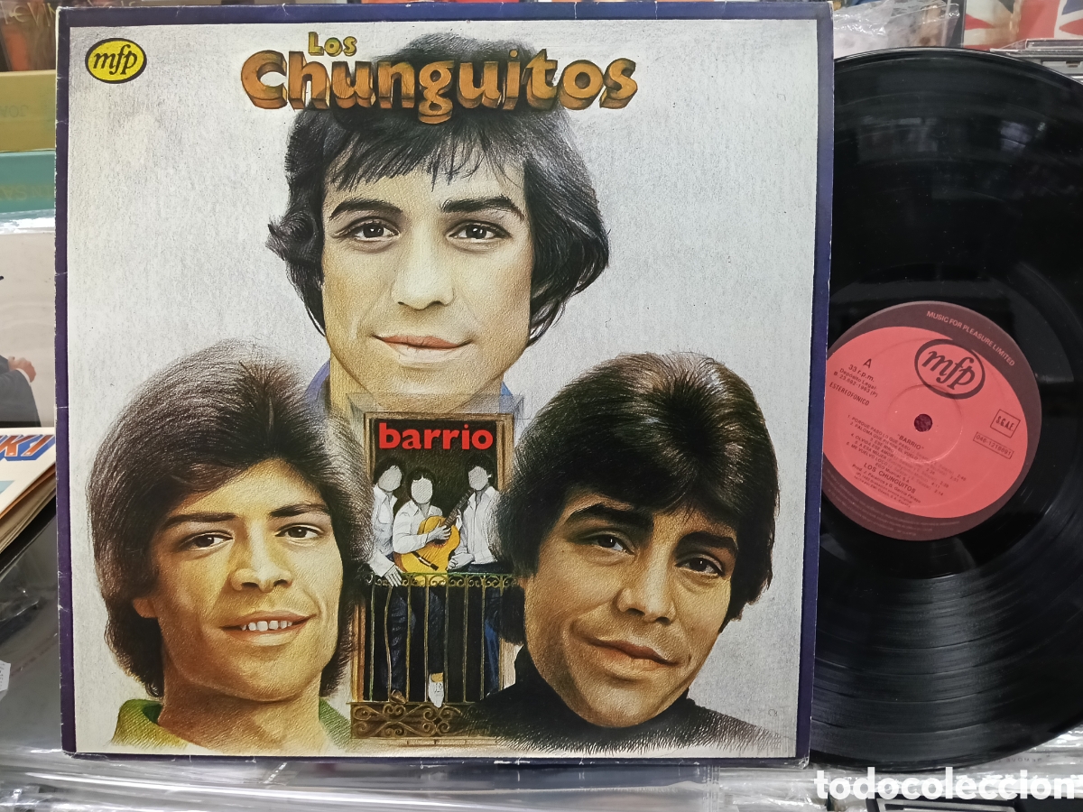 Discos de vinilo: Los chunguitos LP barrio 1983