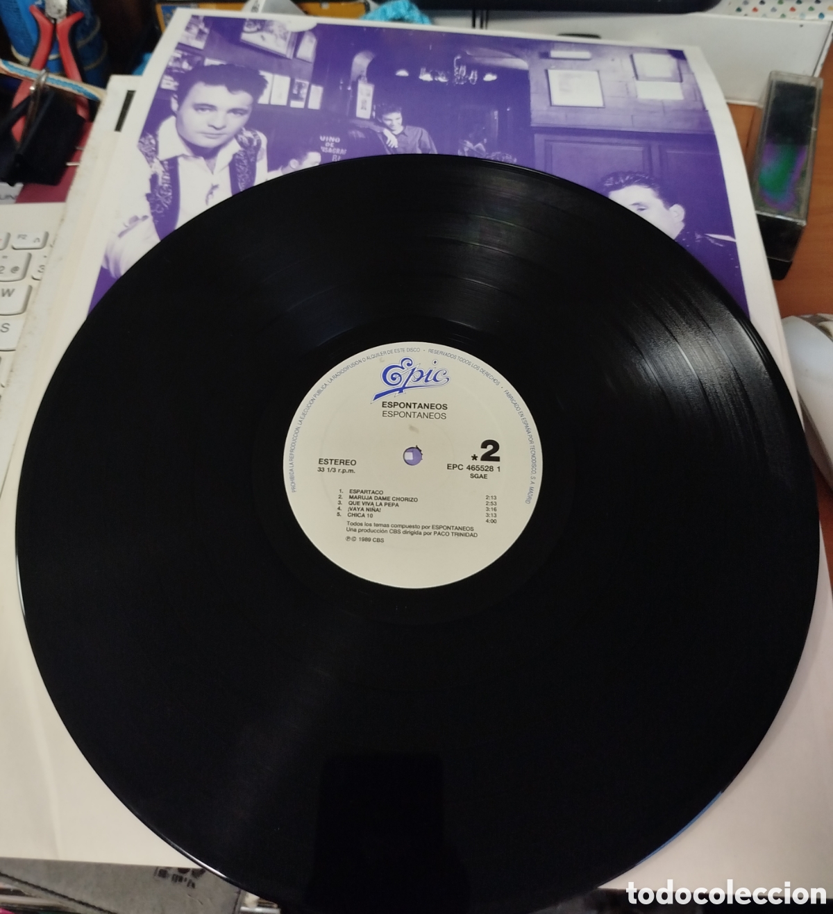 Discos de vinilo: Espontaneos - Espontaneos - Foto 2