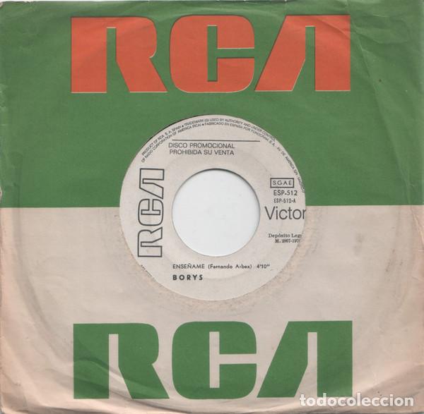 Discos de vinilo: Borys &ndash; Ense&ntilde;ame (Vinyl, RCA Victor ESP-512)