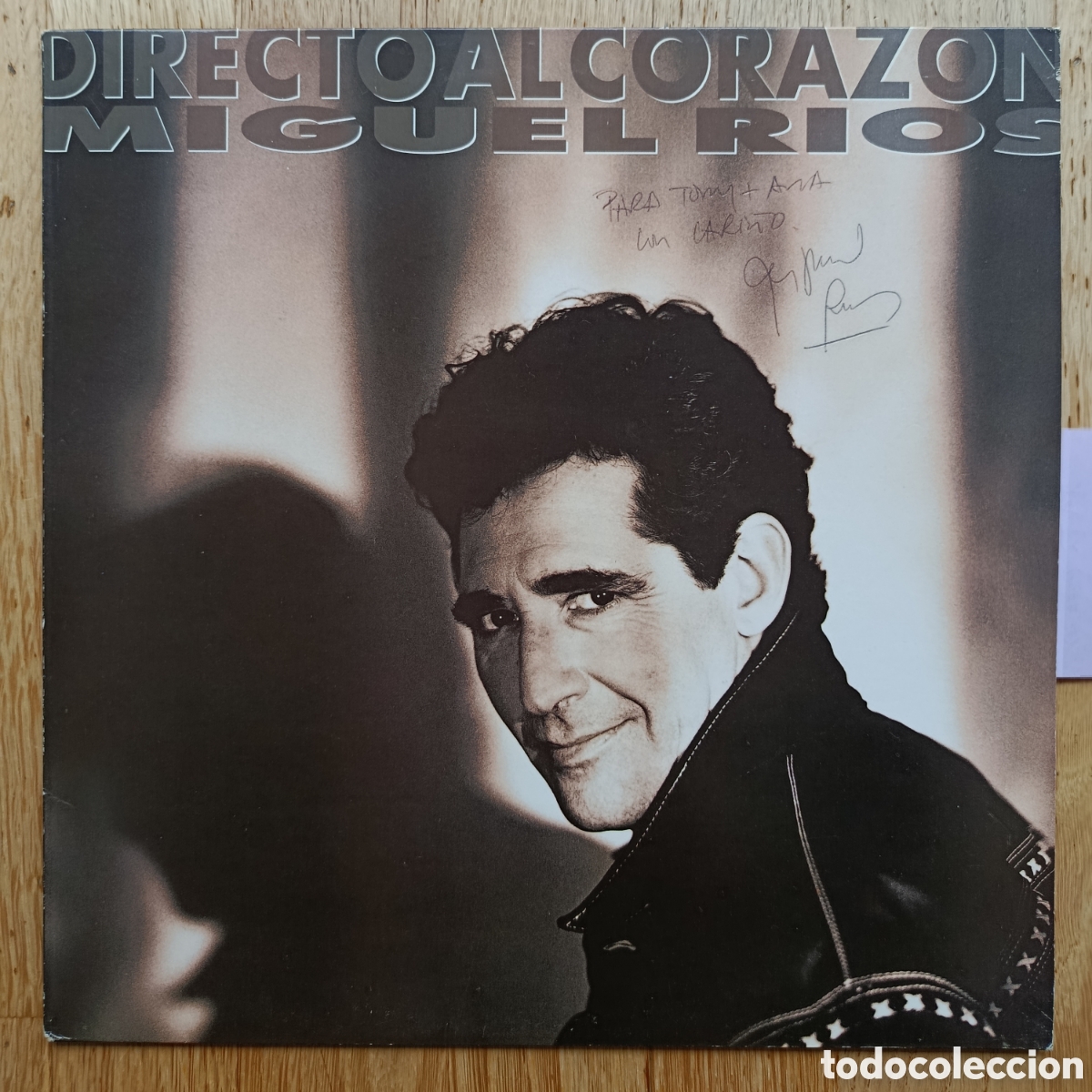 Discos de vinilo: Directo al coraz&oacute;n. Miguel R&iacute;os. Vinyl - LP, Album, Stereo