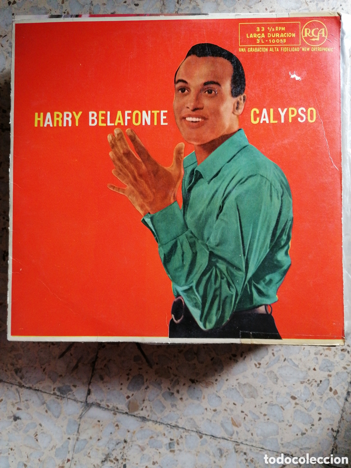 Discos de vinilo: LP HARRY BELAFONTE CALYPSO 1958 ESPA&Ntilde;A