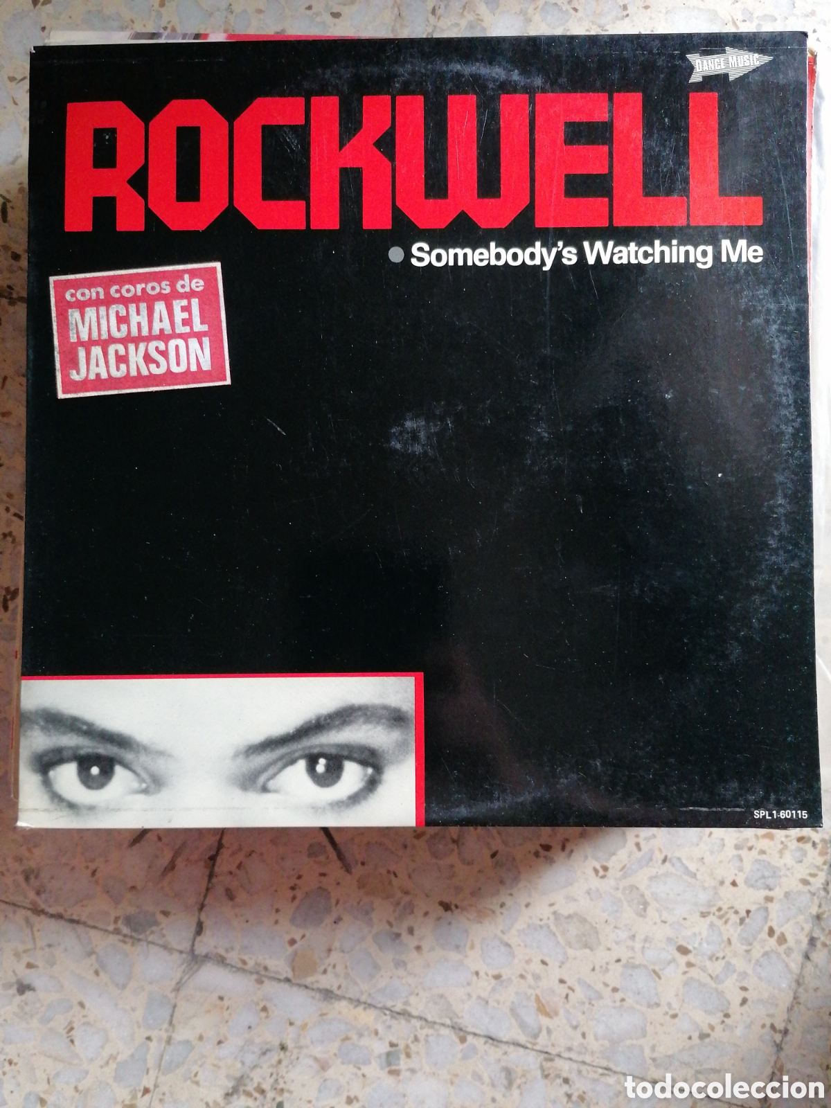 Discos de vinilo: LP ROCKWELL SOMEBODY&acute;S WATCHING ME 1984 ESPA&Ntilde;A EX