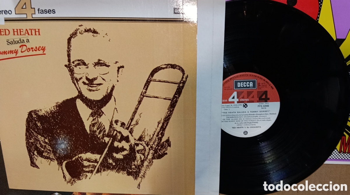 Discos de vinilo: LOTE 5 DISCOS TED HEATH - Foto 2