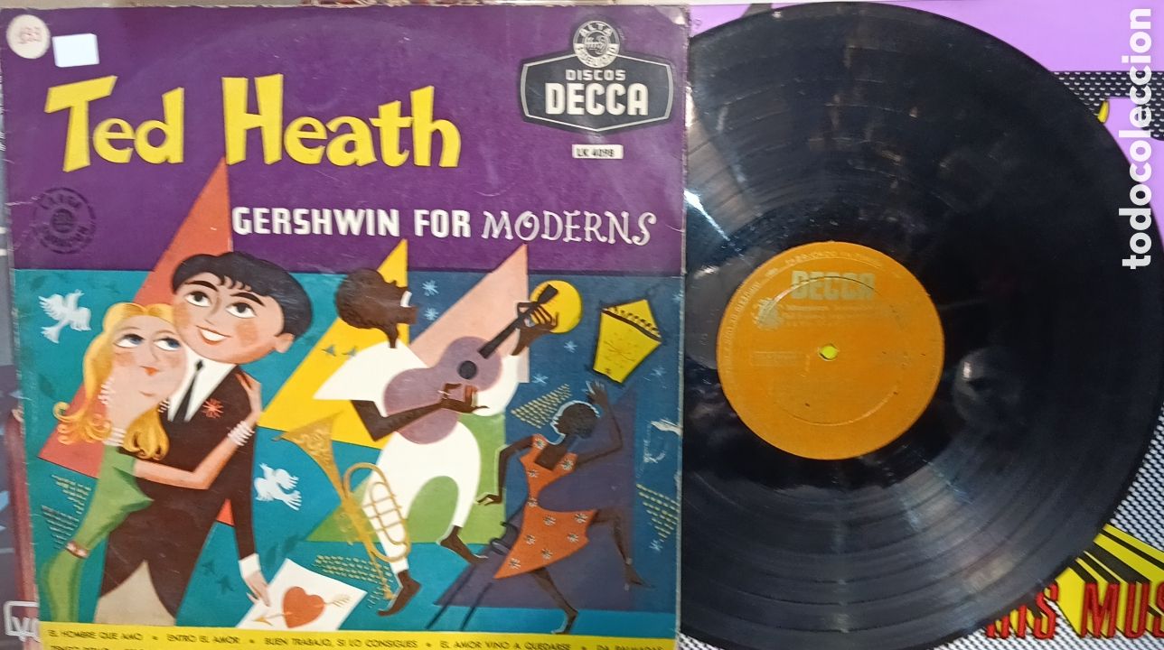 Discos de vinilo: LOTE 5 DISCOS TED HEATH - Foto 4