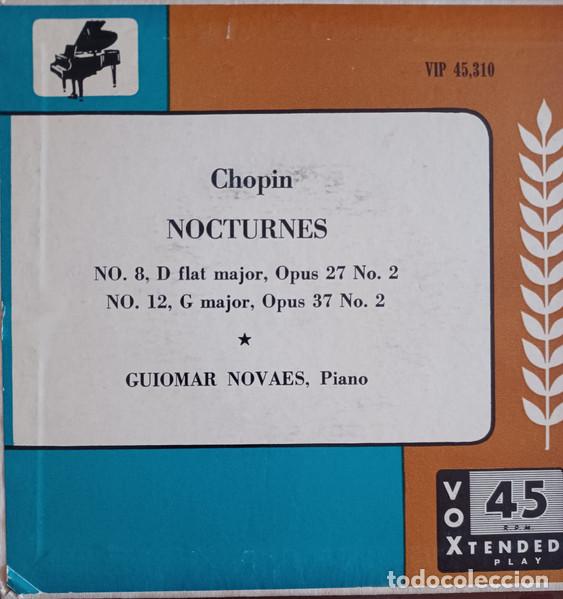 Discos de vinilo: Fr&eacute;d&eacute;ric Chopin, Guiomar Novaes &ndash; Nocturnes (Vinyl, VOX VIP 45.310)