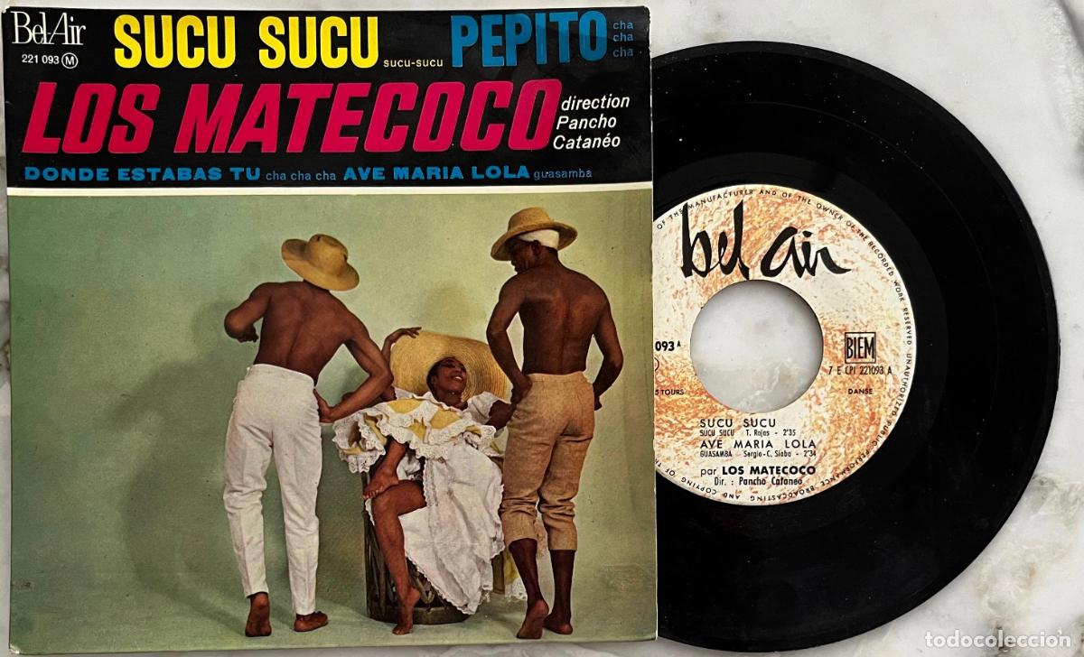 Discos de vinilo: LOS MATECOCO. SUCU SUSU + 3 TEMAS. EP ORIGINAL FRANCIA