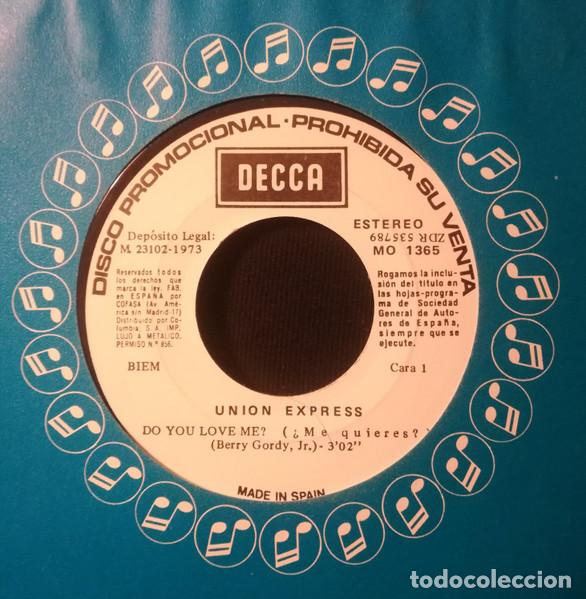 Discos de vinilo: Union Express &ndash; Do You Love Me? / Alligator Fix (Vinyl, Decca MO 1365)