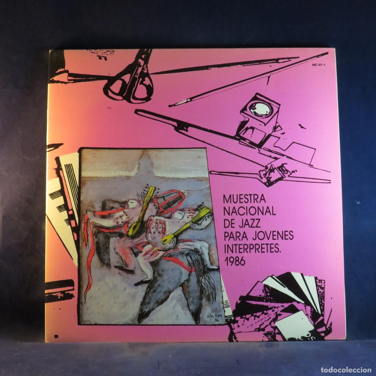 Discos de vinilo: HIXKADIX BEBOPORUM SEPTET &ndash; MUESTRA NACIONAL JAZZ PARA JOVENES INTERPRETES 1986 - 2 LP