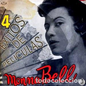 Discos de vinilo: Monna Bell &ndash; 4 &Eacute;xitos De Pel&iacute;culas (Vinyl, Hispavox HH 1715)