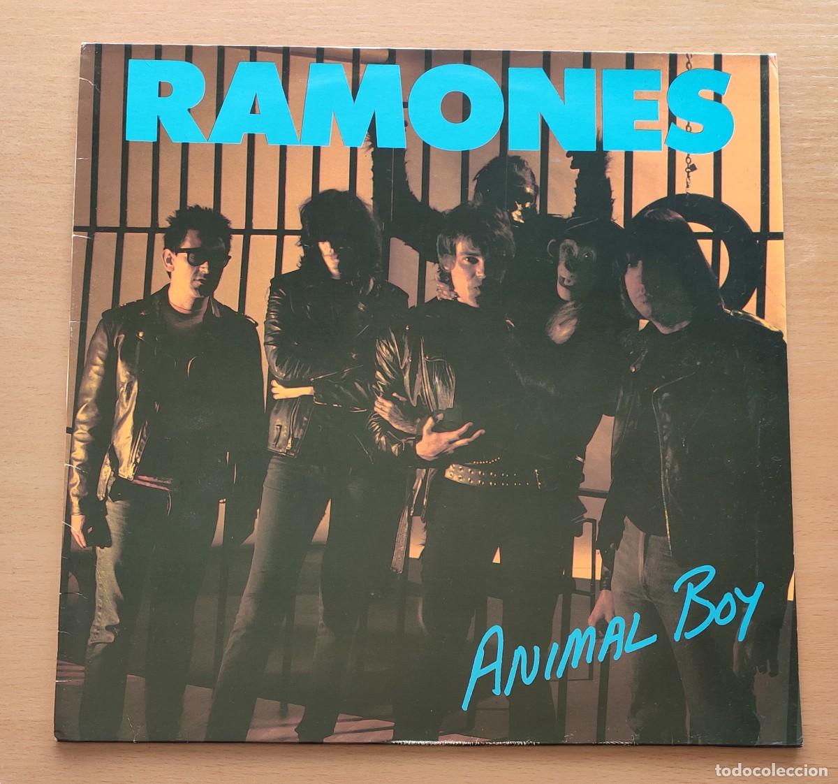 Discos de vinilo: Ramones LP Animal Boy 1986 ESP Ariola