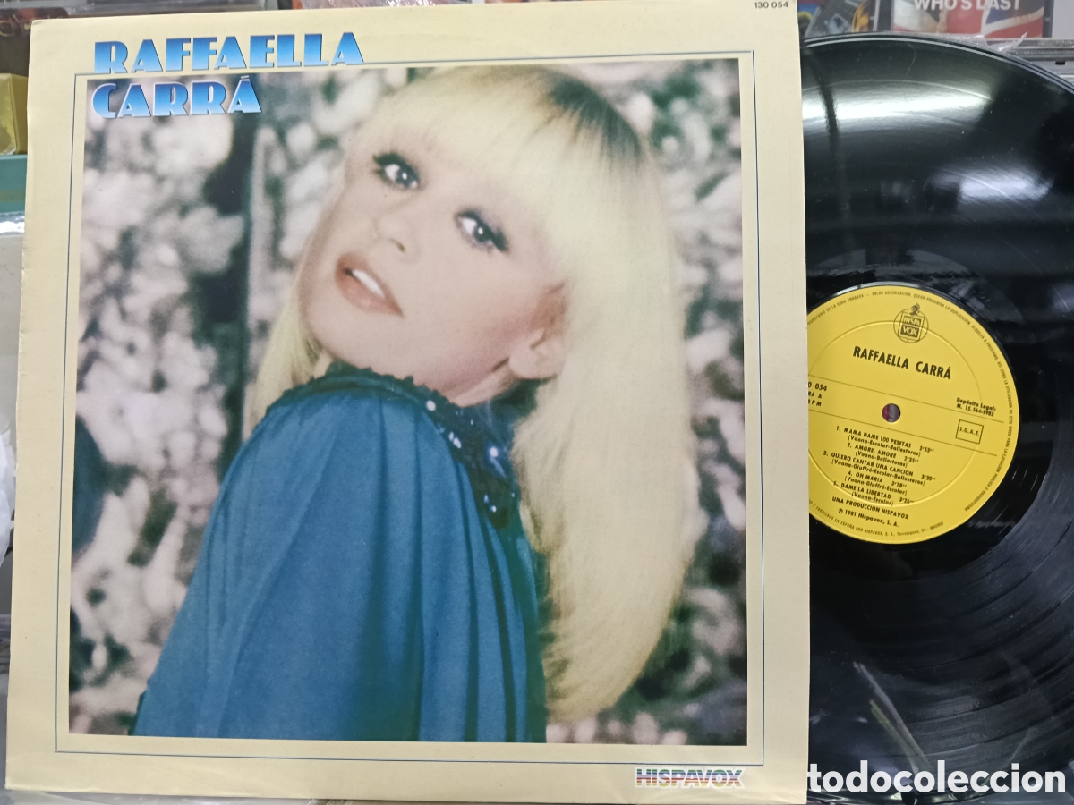 Discos de vinil: Raffaella carra LP 1983 espa&ntilde;a