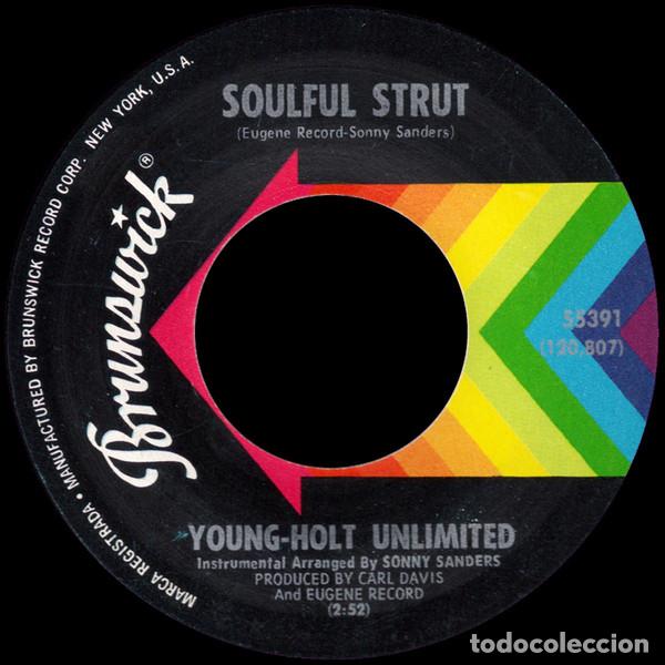 Discos de vinilo: Young-Holt Unlimited &ndash; Soulful Strut (Vinyl, Brunswick 55391)