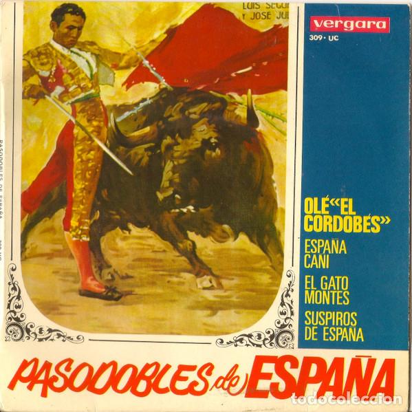 Discos de vinilo: Banda Los Picadores, Banda De La Infanteria De Marina &ndash; Pasodobles De Espa&ntilde;a (Vinyl, Vergara 309-UC)
