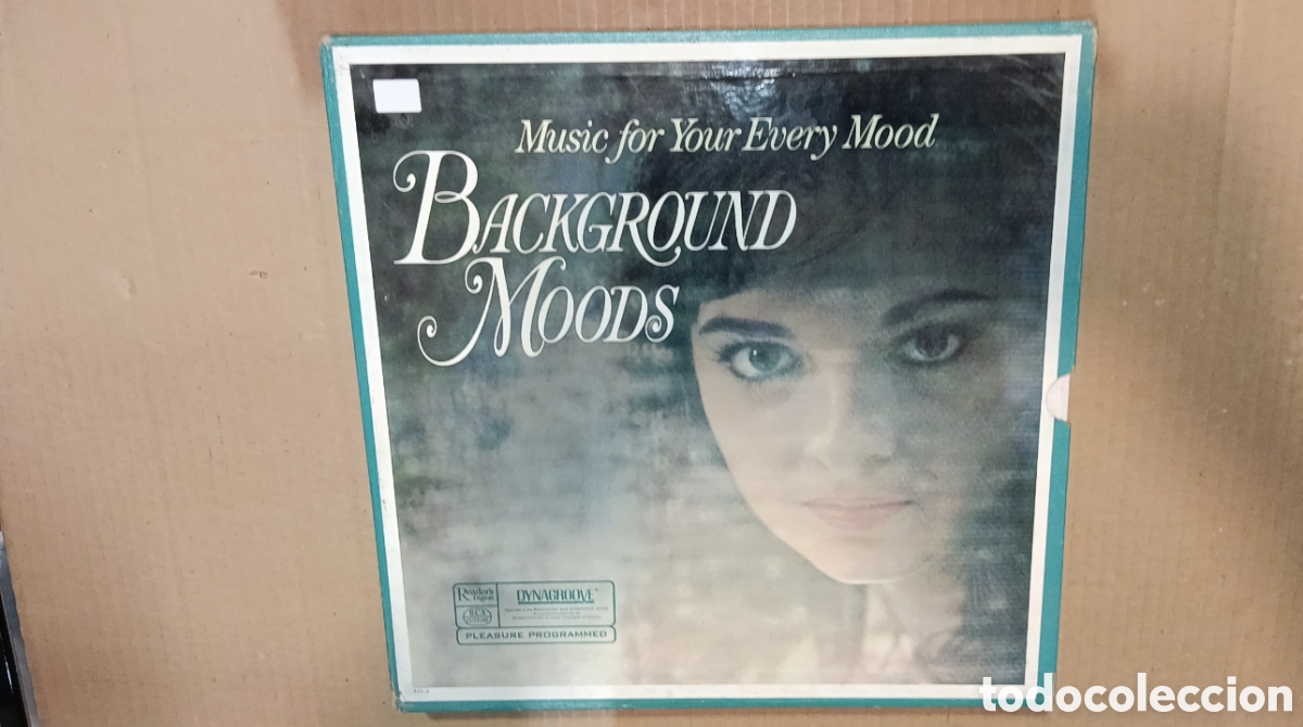 Discos de vinilo: ESTUCHE 10 DISCOS MUSIC FOUR YOUR EVERY MOOD BACKGROUND MOODS READER DIGEST