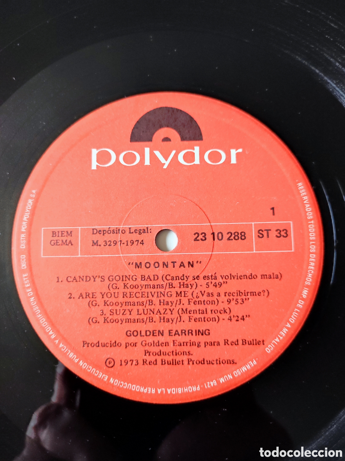 Discos de vinilo: GOLDEN EARRING - MOONTAN - Foto 5