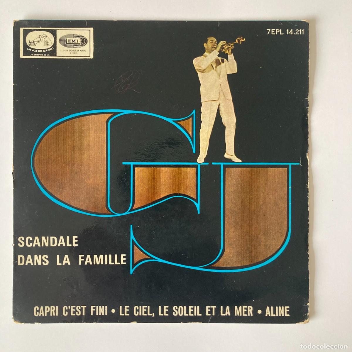 Discos de vinilo: VINILO SINGLE EP GEORGES JOUVIN, SCANDALE DANS LA FAMILLE, EMI
