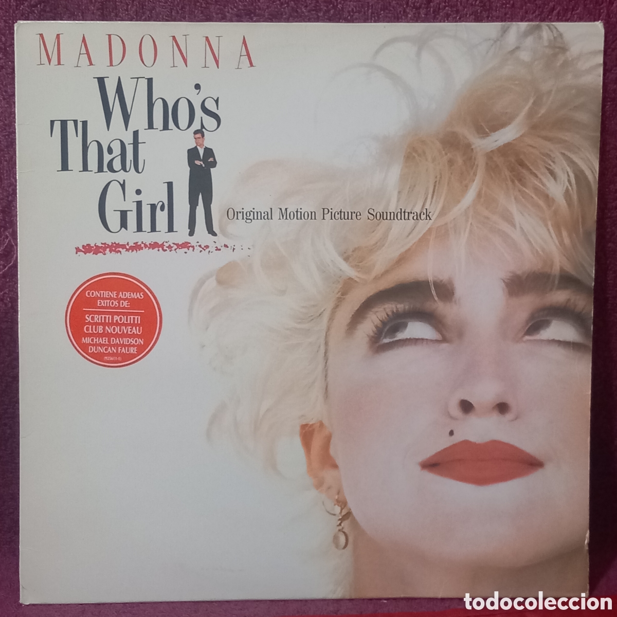Dischi in vinile: LP MADONNA WHO's THAT GIRL(1987 SPAIN)EXCELENTE ESTADO