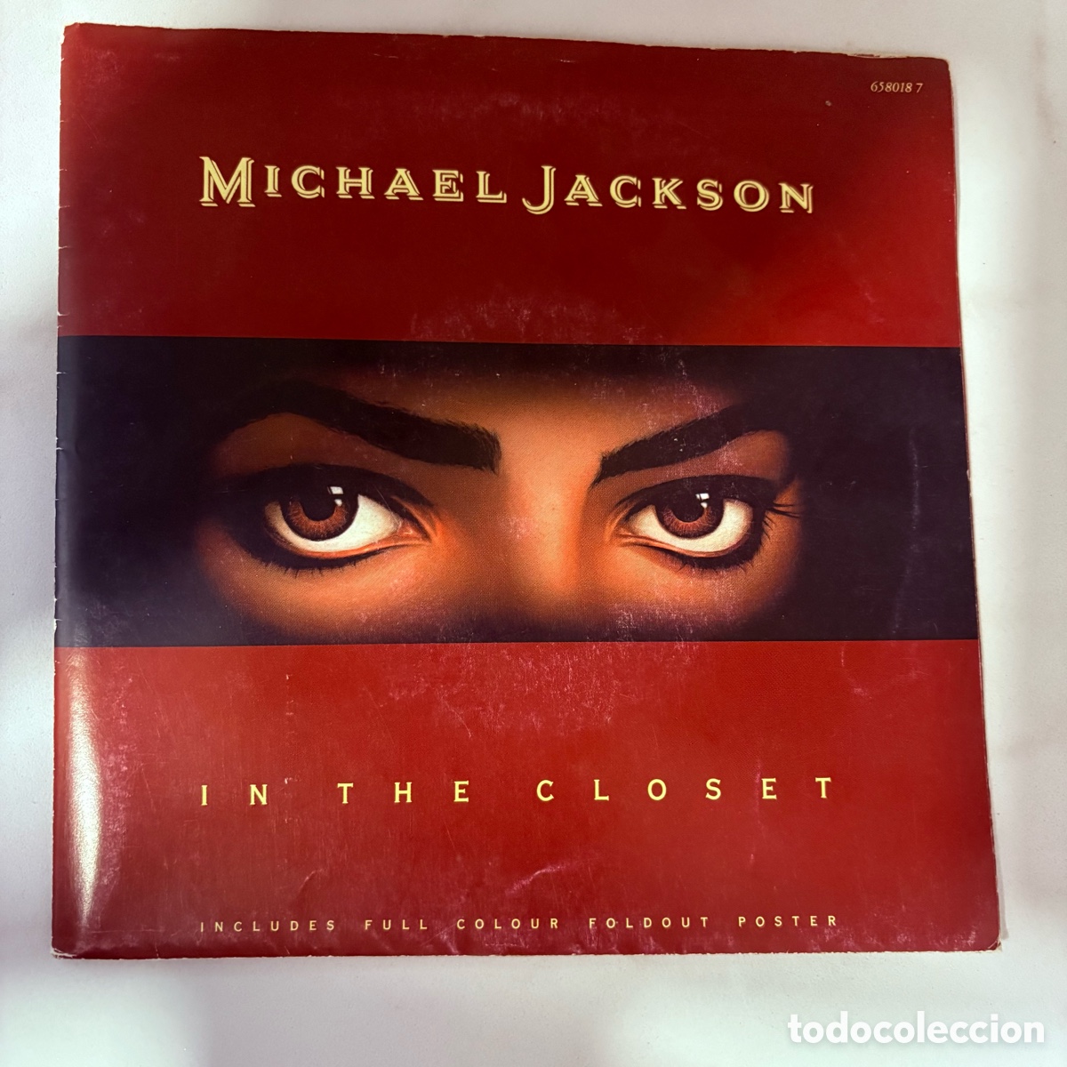 Discos de vinilo: single 7'' Michael Jackson &lrm;&ndash; In The Closet edicion uk de 1992