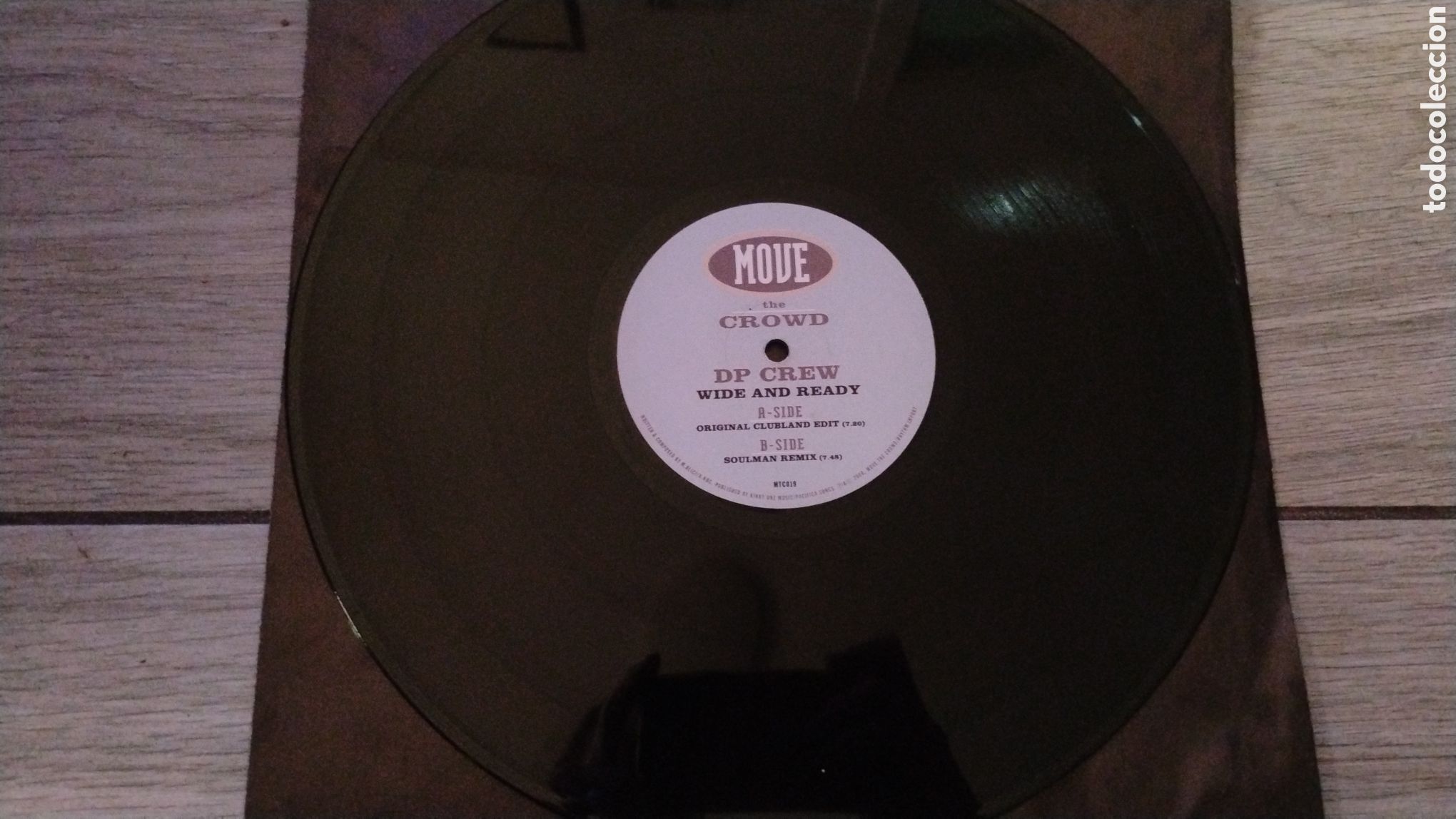 Discos de vinilo: DP CREW-WIDE & READY-MAXI-MOVE THE CROWD/NETHERLANDS-IB - Foto 5