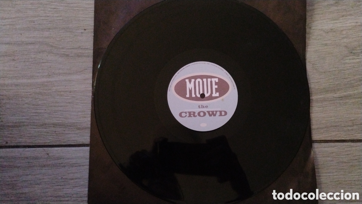 Discos de vinilo: DP CREW-WIDE & READY-MAXI-MOVE THE CROWD/NETHERLANDS-IB - Foto 2