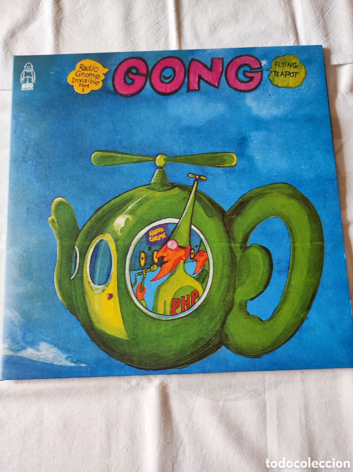 Discos de vinilo: GONG - FLYING TEAPOT (RADIO GNOME INVISIBLE, PART 1)