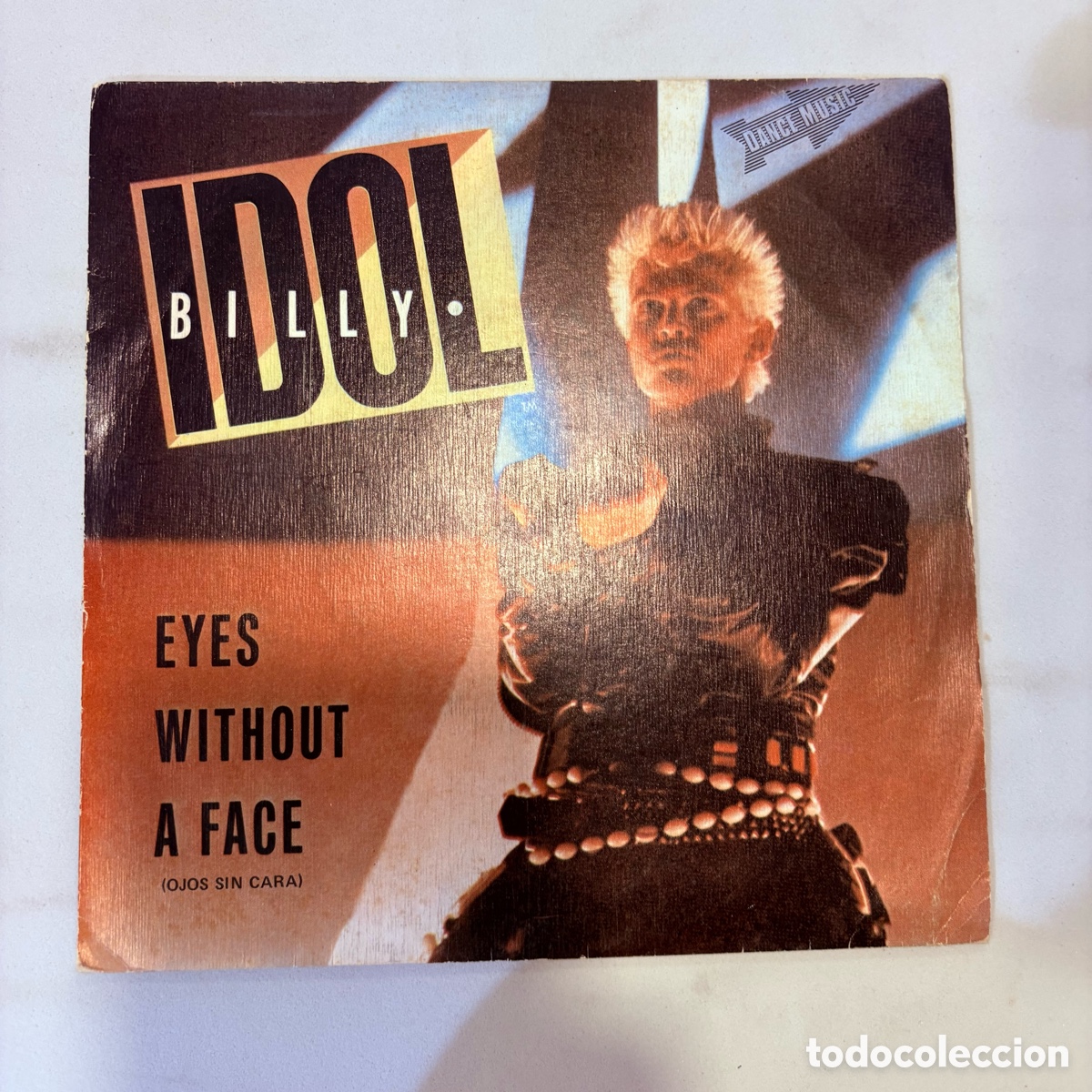 Discos de vinilo: single 7'' Billy Idol &lrm;&ndash; Eyes Without A Face = Ojos Sin Cara edicion espa&ntilde;ola de 1984
