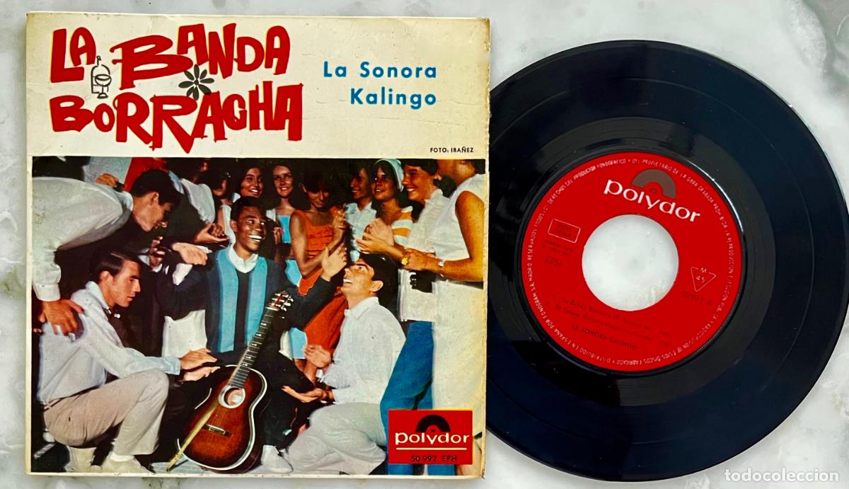 Discos de vinilo: LA SONORA KALINGO. LA BANDA BORRACHA + 3 TEMAS. EP ORIGINAL ESPA&Ntilde;A 1966