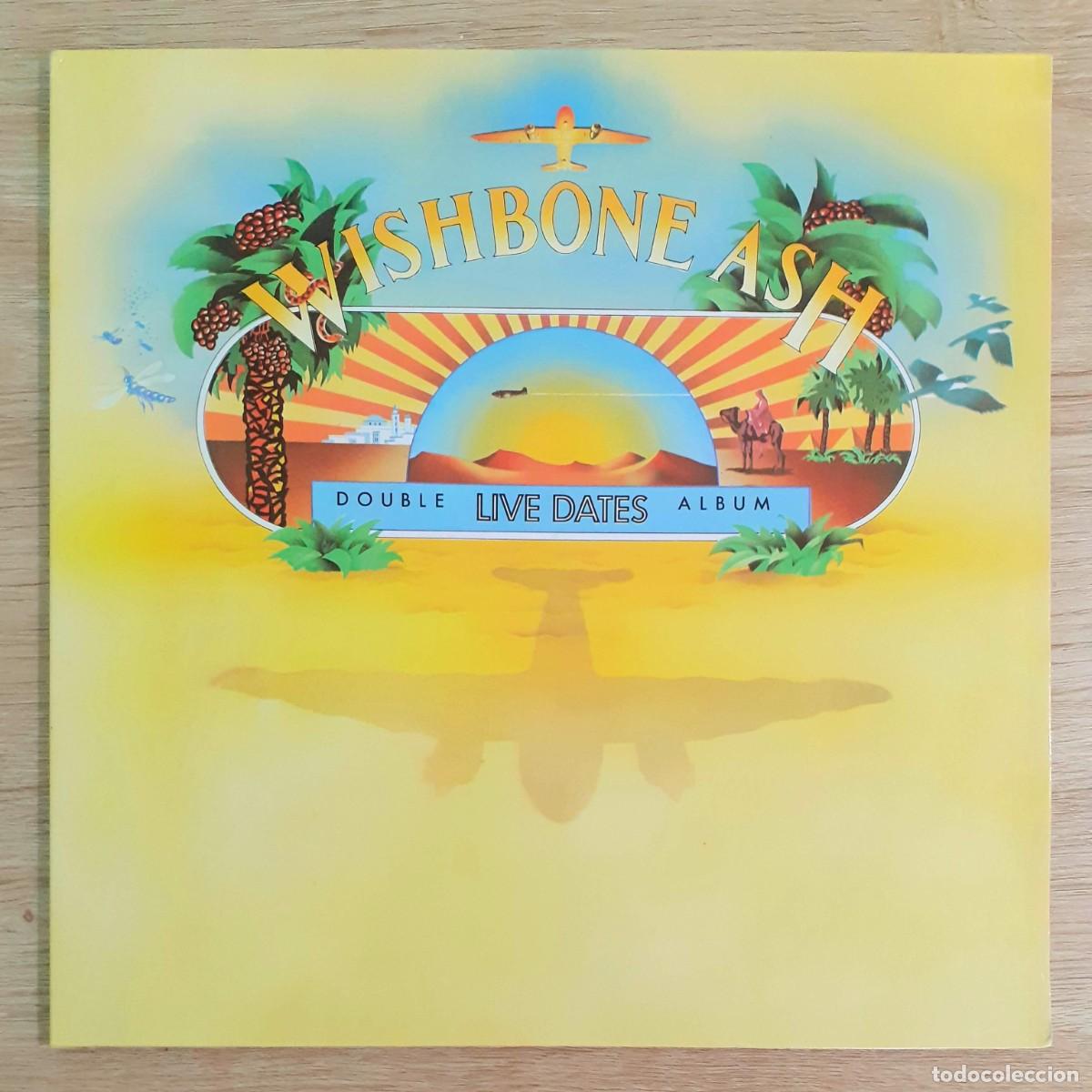 Discos de vinilo: Disco de vinilo de WISHBONE ASH &rdquo;LIVE DATES&rdquo; de 1973 - Foto 3