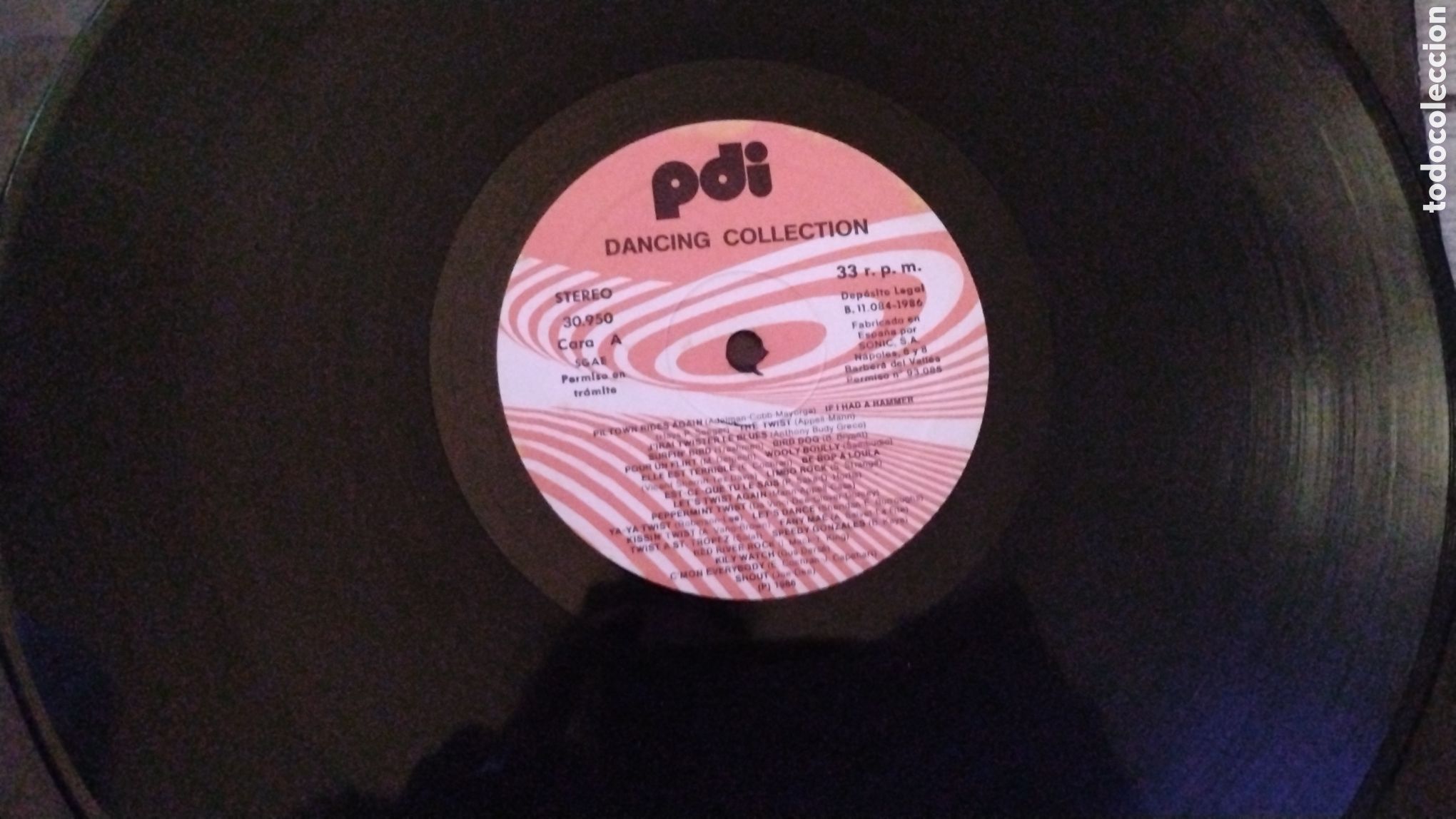 Discos de vinilo: DANCING COLLECTION REMIX NON STOP-VARIOUS-LP-PDI/SPAIN-IB - Foto 3