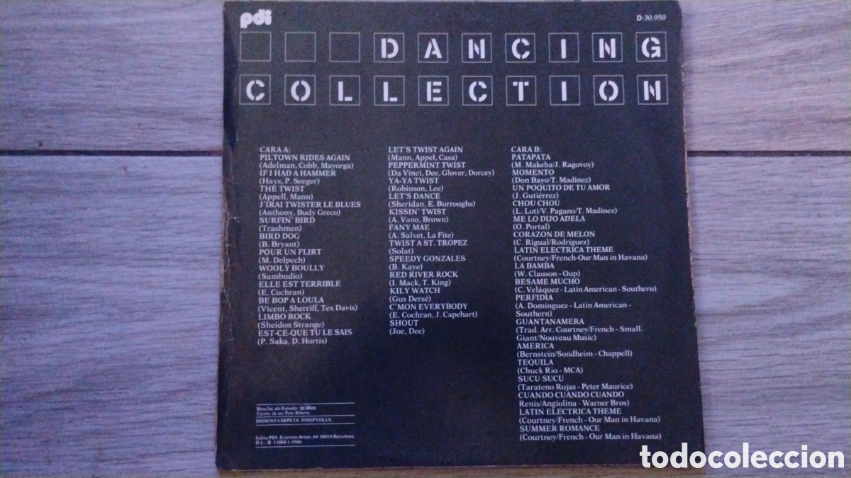 Discos de vinilo: DANCING COLLECTION REMIX NON STOP-VARIOUS-LP-PDI/SPAIN-IB - Foto 5