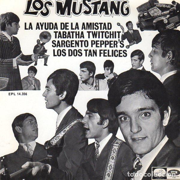 Discos de vinilo: Los Mustang &ndash; La Ayuda De La Amistad / Tabatha Twitchit / Sargento Pepper's / Los Dos Tan...