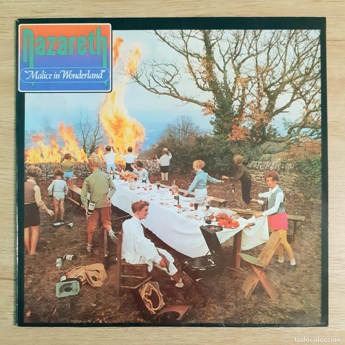 Discos de vinilo: Disco de vinilo de NAZARETH &rdquo;MALICE IN WONDERLAND&rdquo;, 1980.