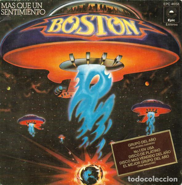 Discos de vinilo: Boston &ndash; Mas Que Un Sentimiento (Vinyl, Epic EPC 4658)