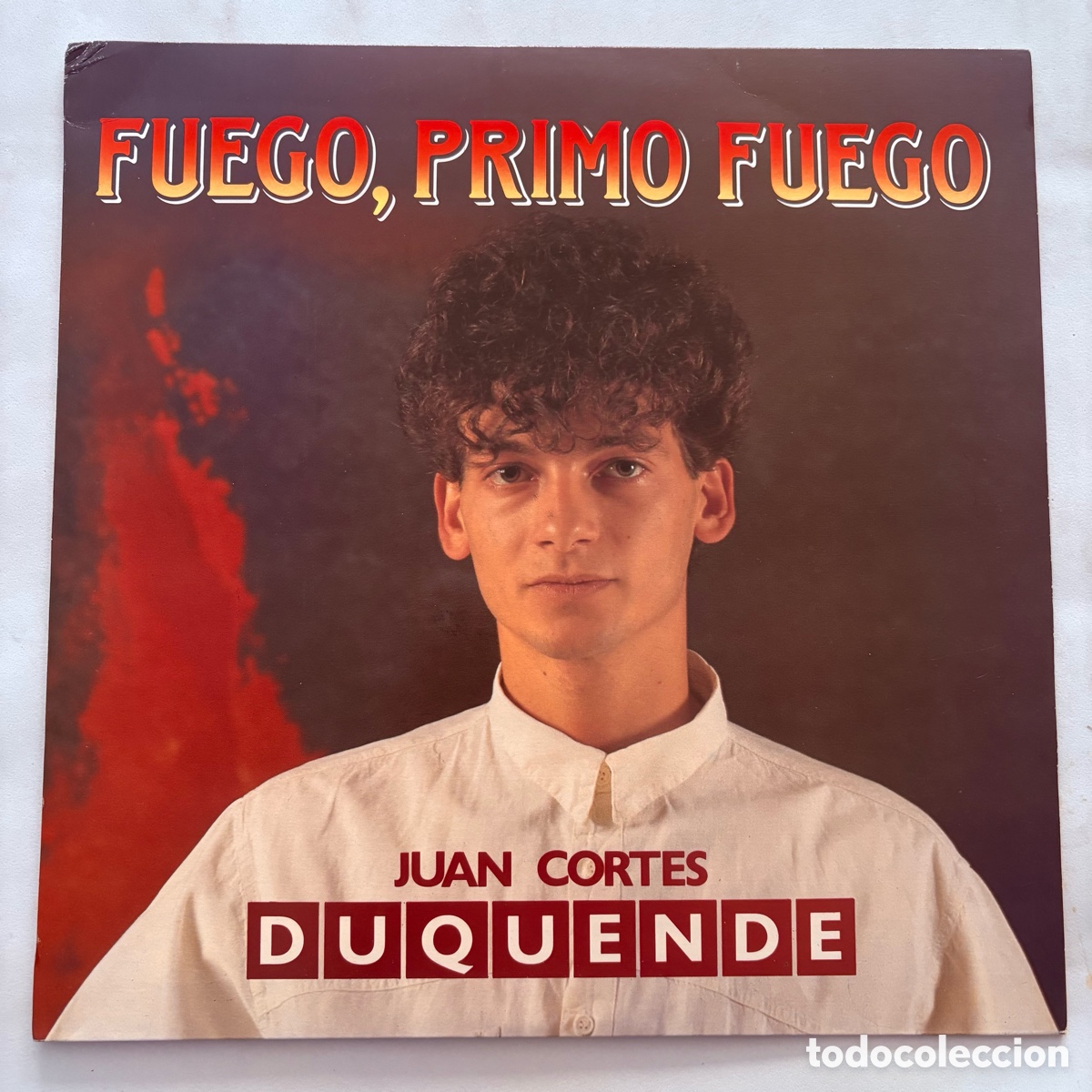 Discos de vinilo: lp Juan Cort&eacute;s Duquende Fuego, Primo Fuego de 1988