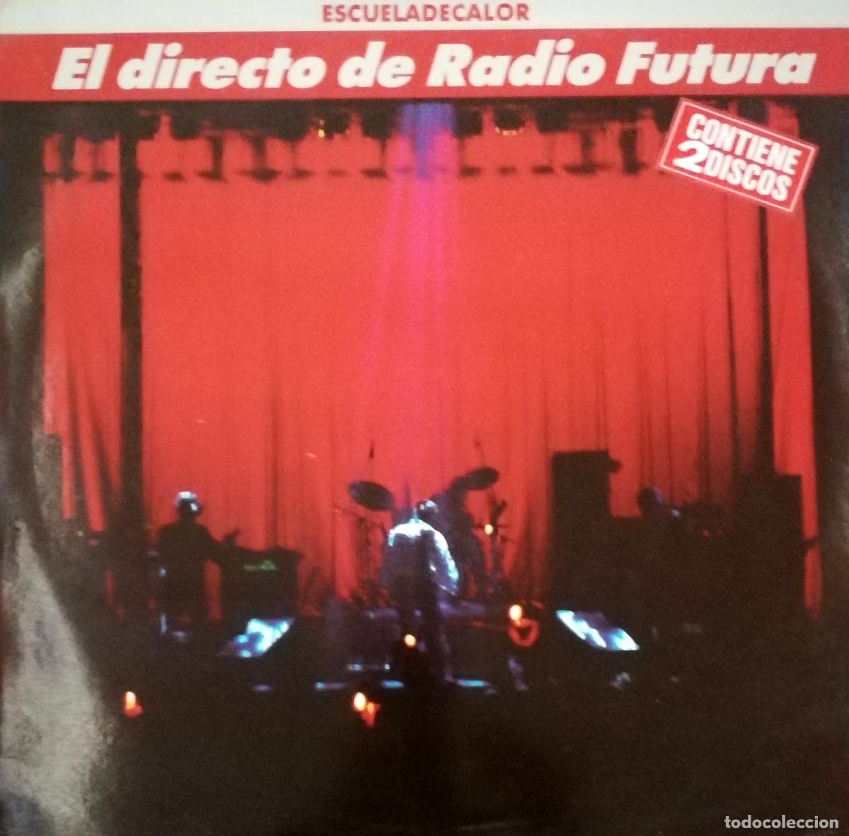 Discos de vinil: disco vinilo lp . el directo de radio futura