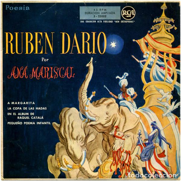 Discos de vinilo: Rub&eacute;n Dar&iacute;o, Ana Mariscal &ndash; Rub&eacute;n Dar&iacute;o Por Ana Mariscal - Poes&iacute;a (Vinyl, RCA 3-25002)